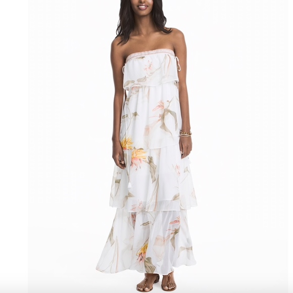 White House Black Market Dresses & Skirts - WHITE HOUSE BLACK MARKET Floral Maxi Dress 0170